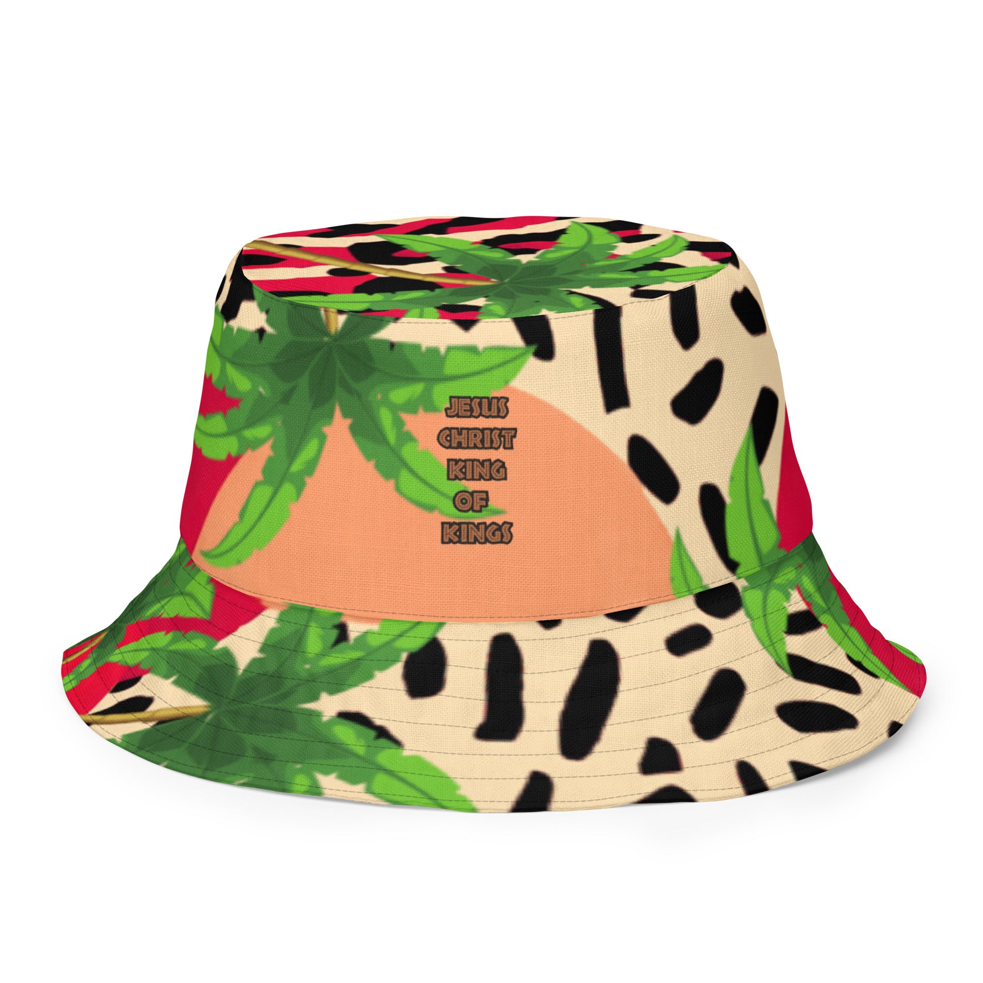 Jesus Reversible bucket hat