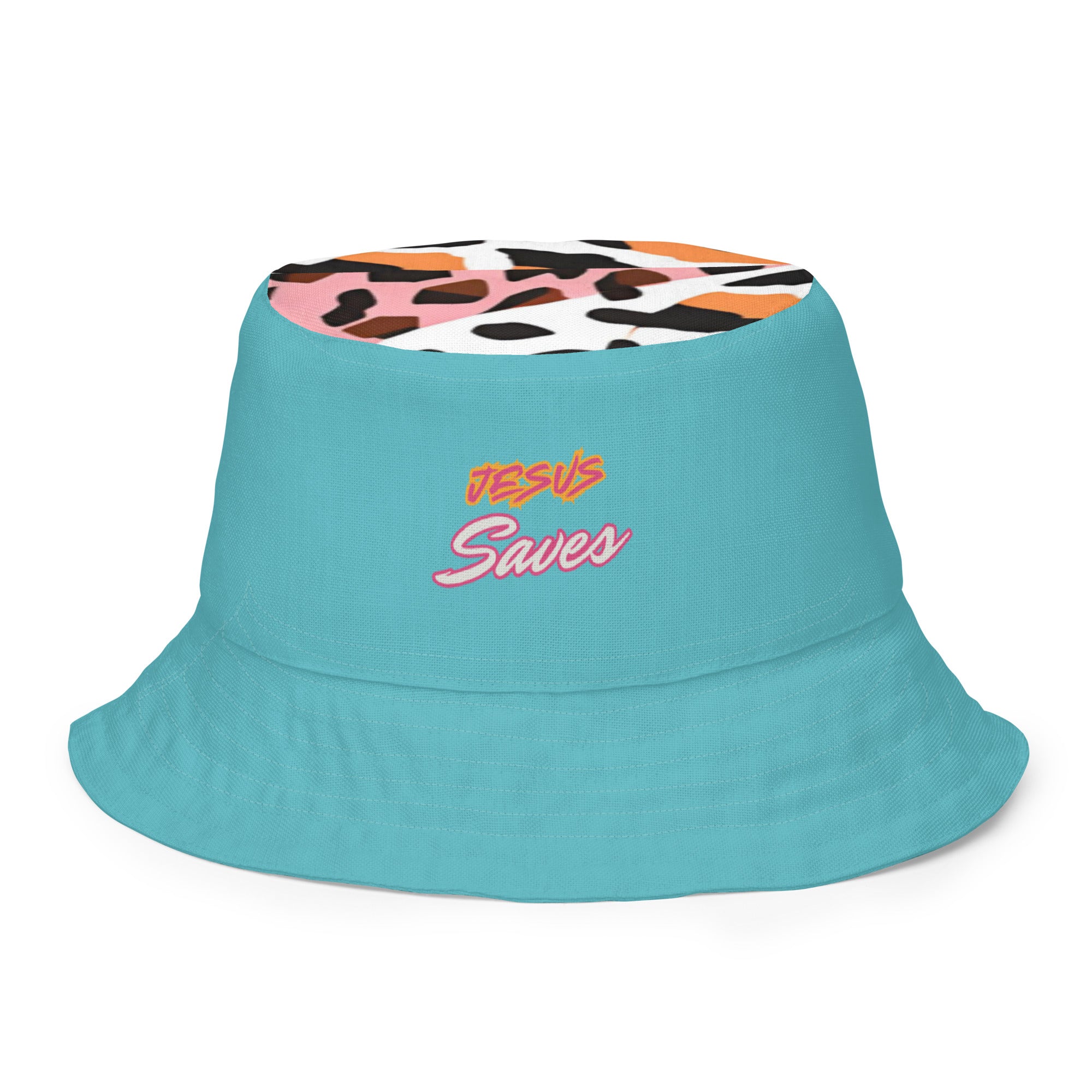 Jesus Saves Reversible bucket hat