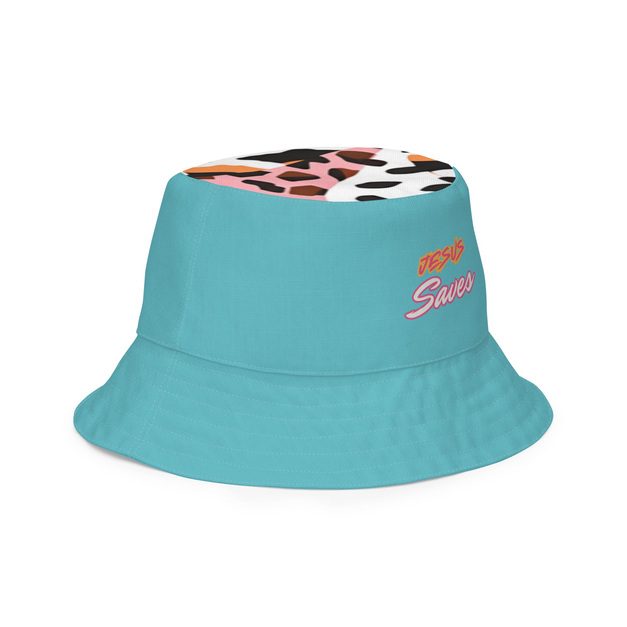 Jesus Saves Reversible bucket hat