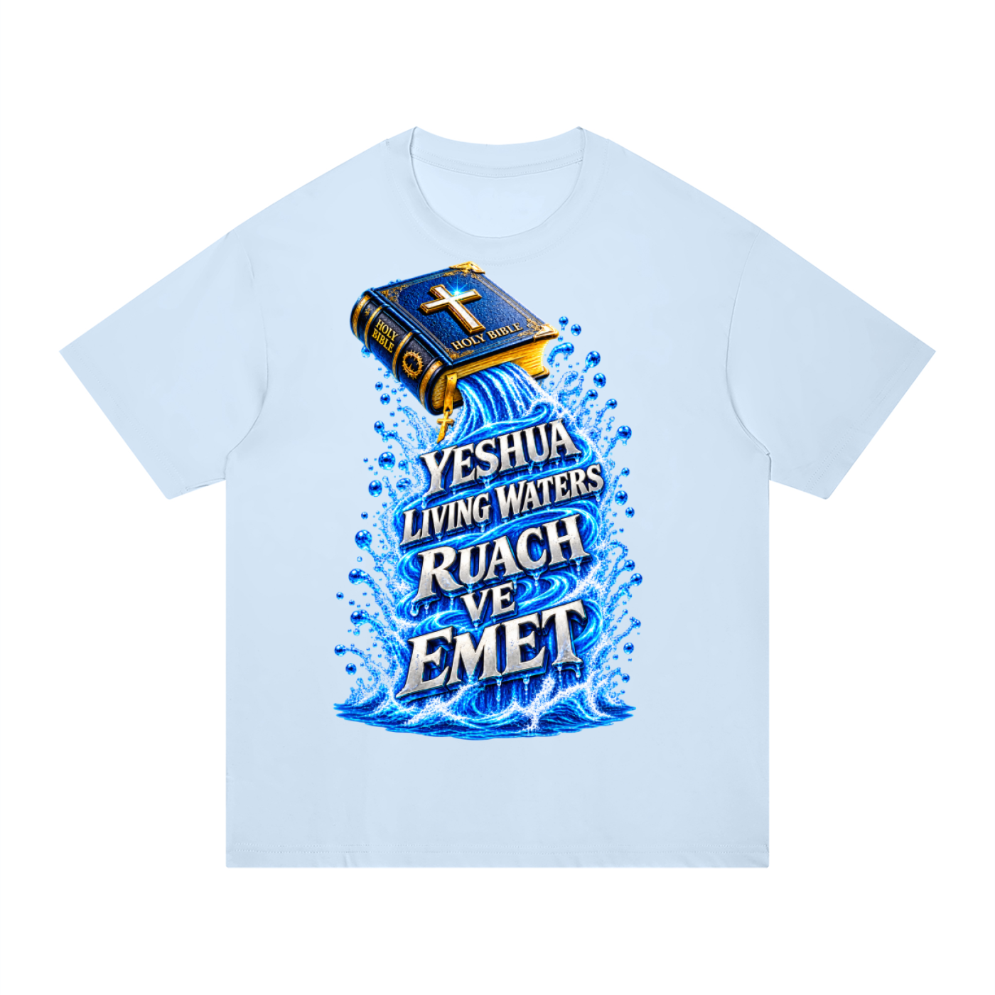Yeshua, Ruach, Emet Unisex Regular Fit Cotton T-Shirt