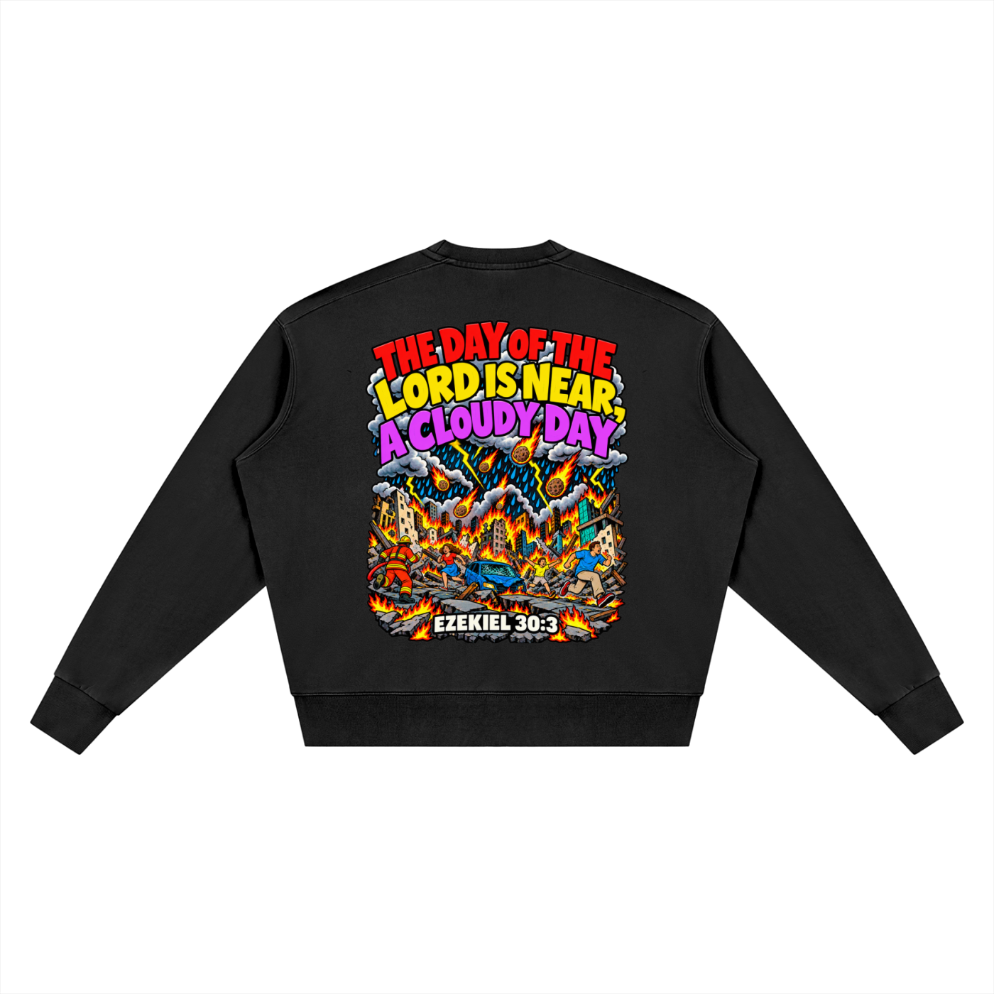 It's almost midnight Unisex Vintage Wash Crewneck Sweatshirt