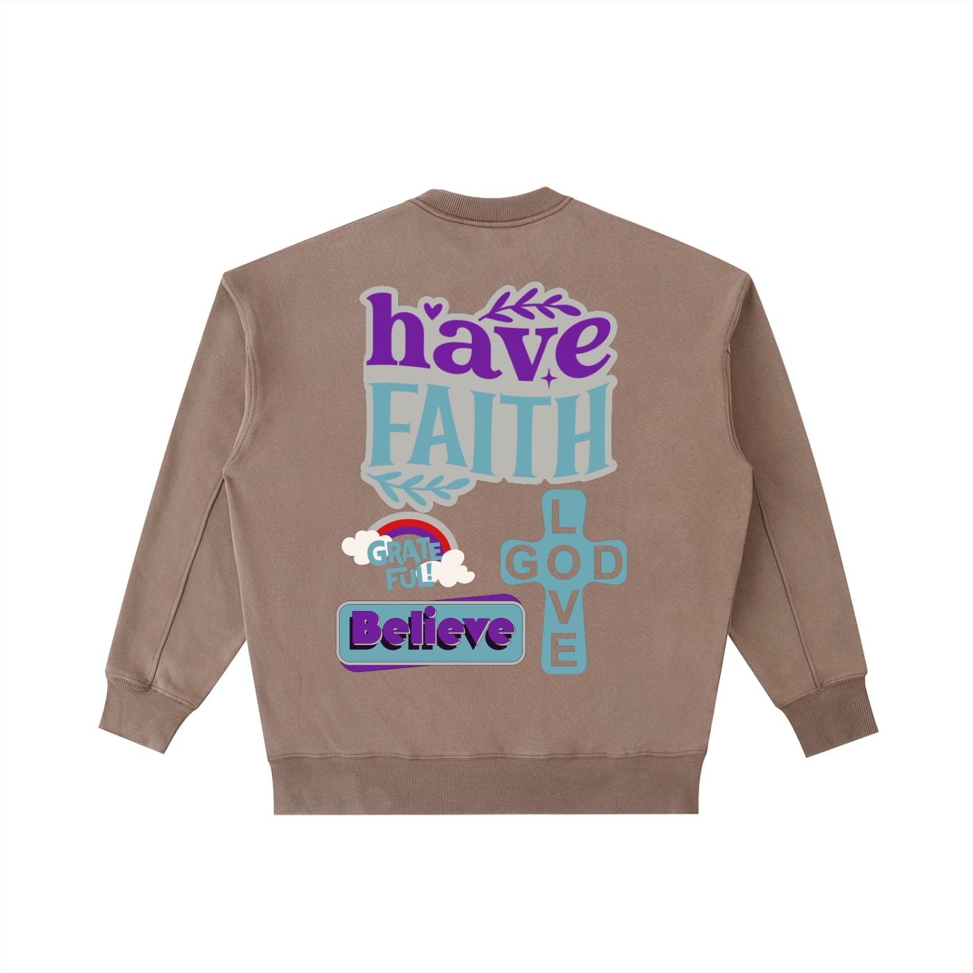 Noah Vintage Washed Heavyweight Crewneck Sweatshirt