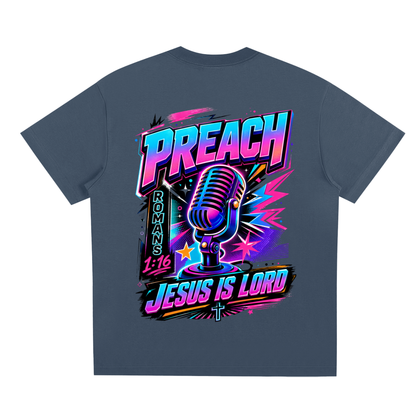 Jesus Highway to Heaven/Preach Sorona Quick-Dry Cooling T-Shirt