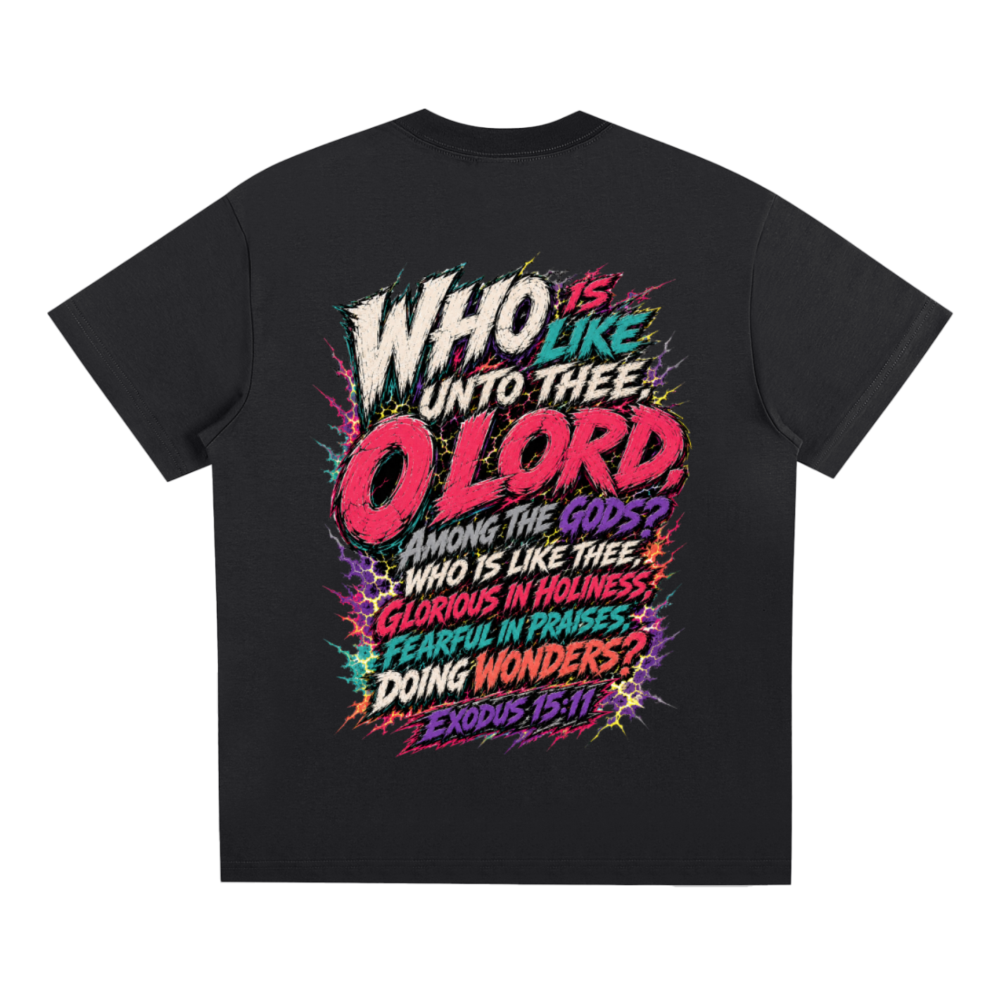 Exodus 15:11 Sorona Quick-Dry Cooling T-Shirt
