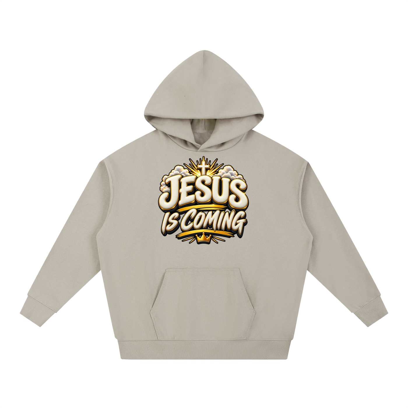 Jesus is coming Essential Heavyweight Hoodie