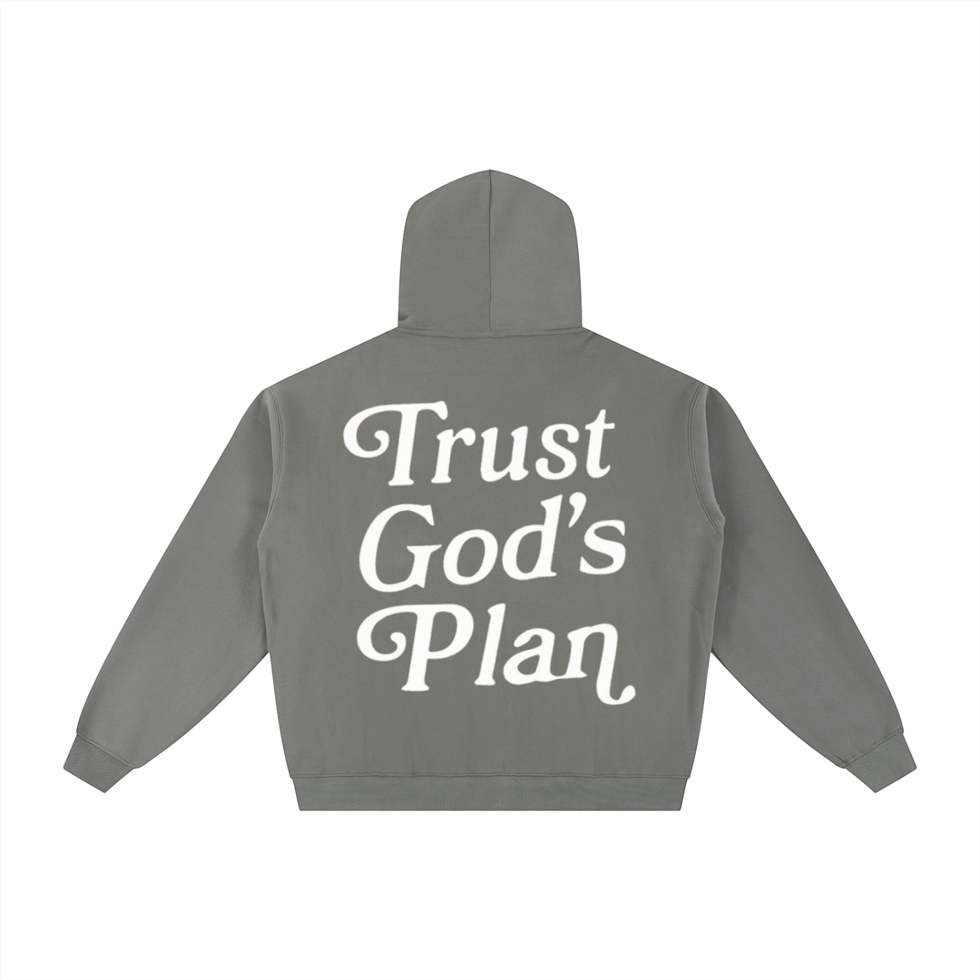 "His Love Never Fails" Essential Fleece Zip-Through Hoodie