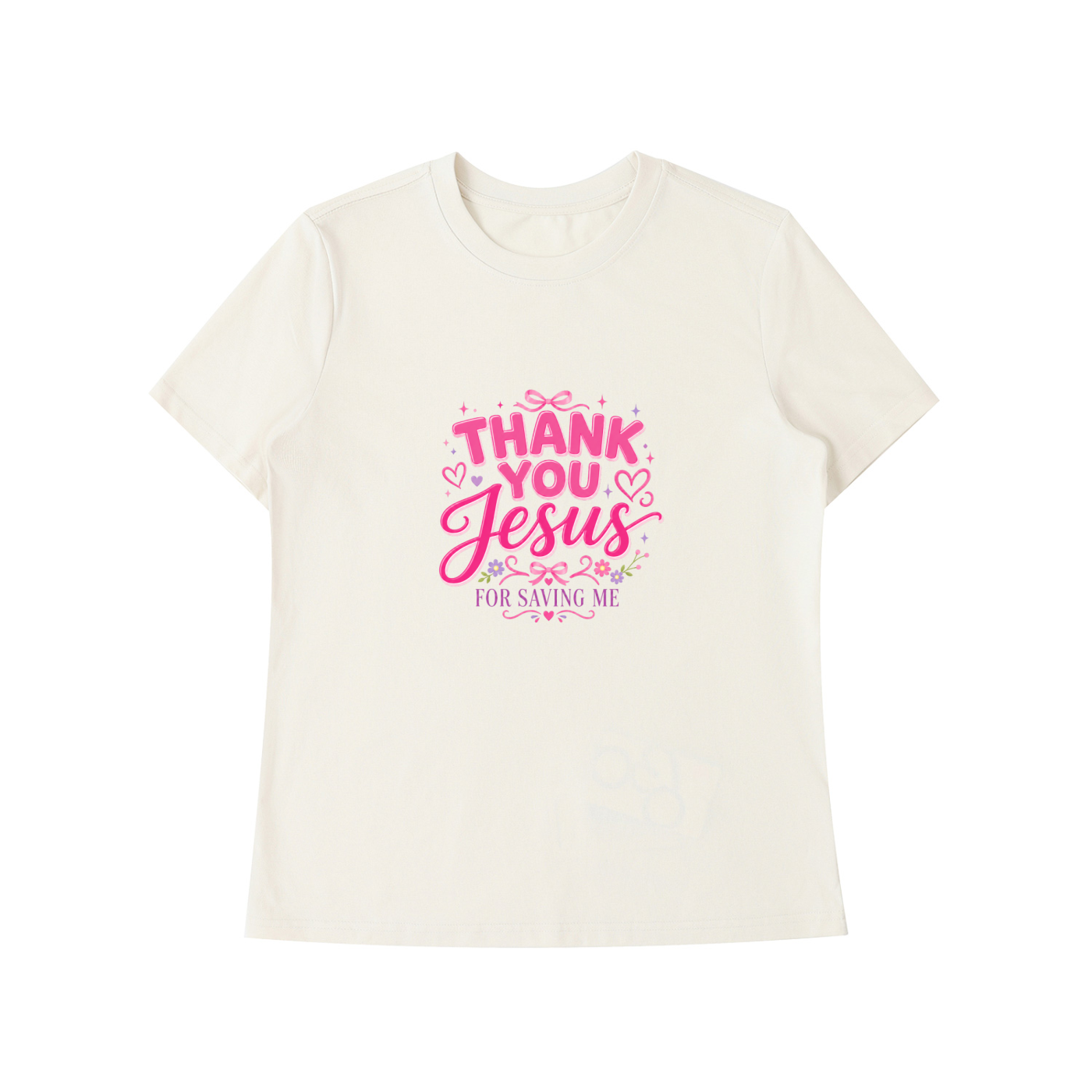 Thank You Jesus Essential Standard Shoulder T-Shirt