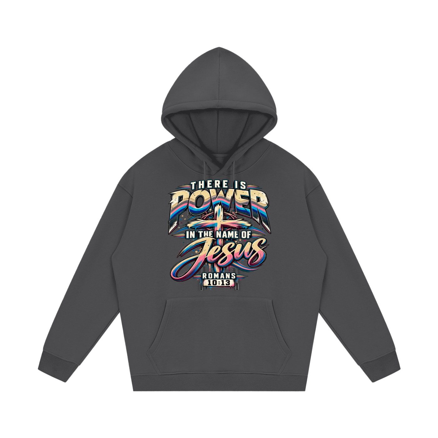 Romans 10:13 Unisex Fleece Hoodie