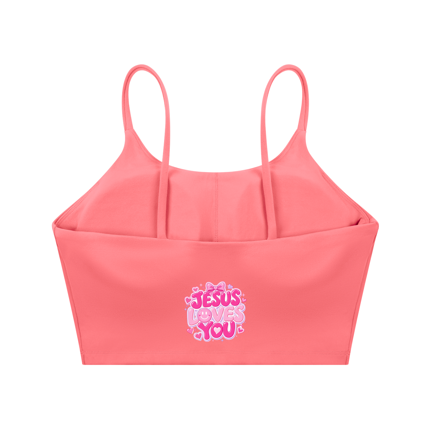 Thank you Spaghetti Strap Yoga Sports Bra