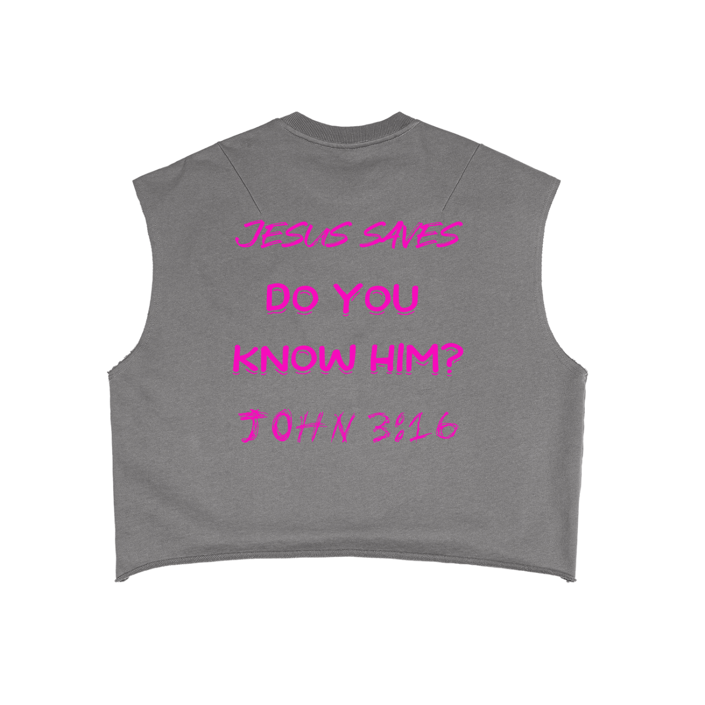"I Surrender" French Terry Boxy Tank Top