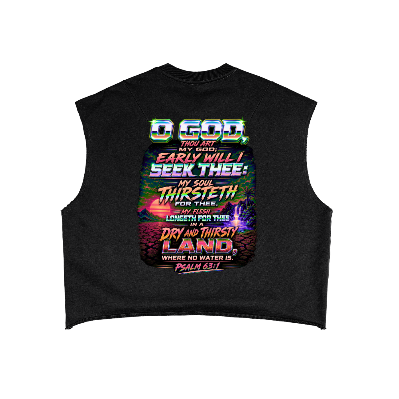 YHWH French Terry Boxy Tank Top