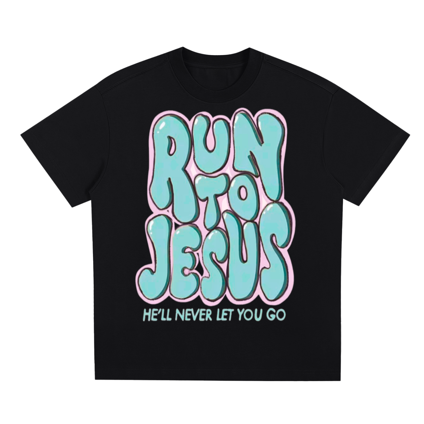 Run to Jesus Sorona Quick-Dry Cooling T-Shirt