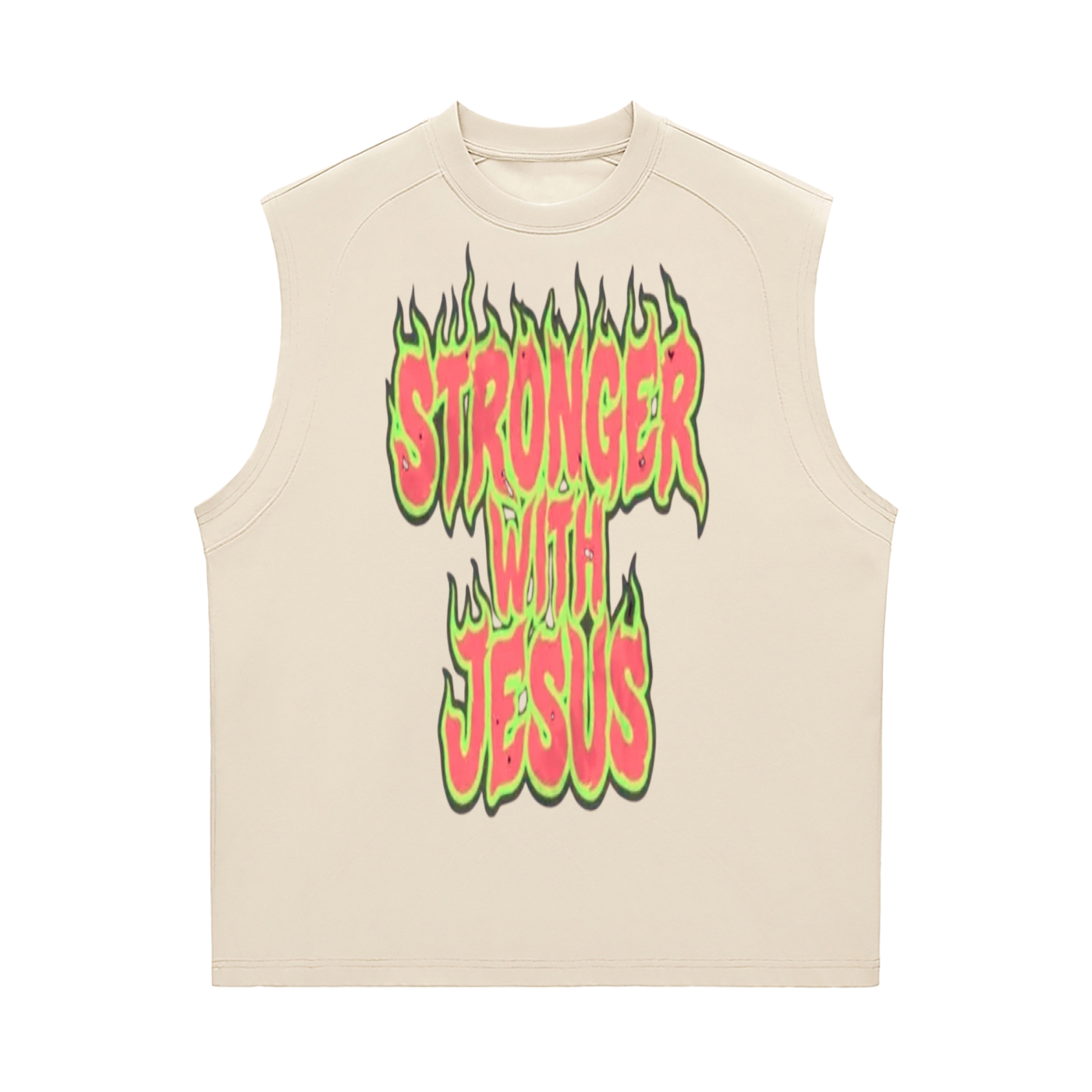 Stronger with Jesus Sorona Quick-Dry Cooling Tank Top