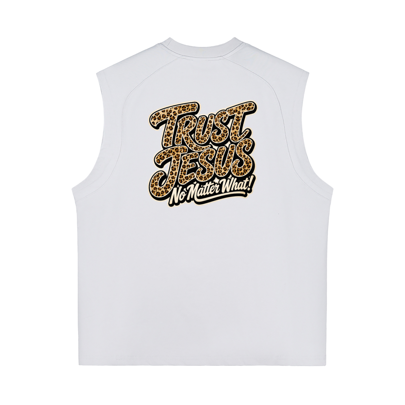 walking by faith, not by...... Sorona Quick-Dry Cooling Tank Top