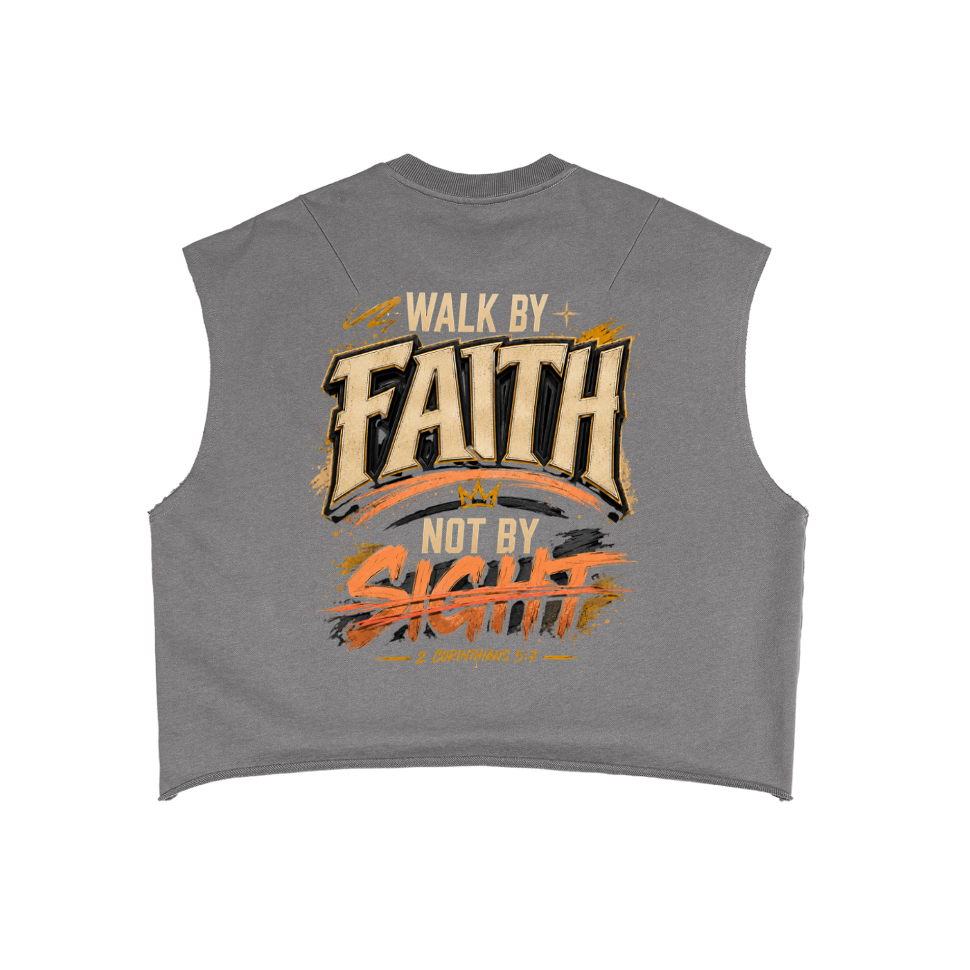 I love Jesus French Terry Boxy Tank Top