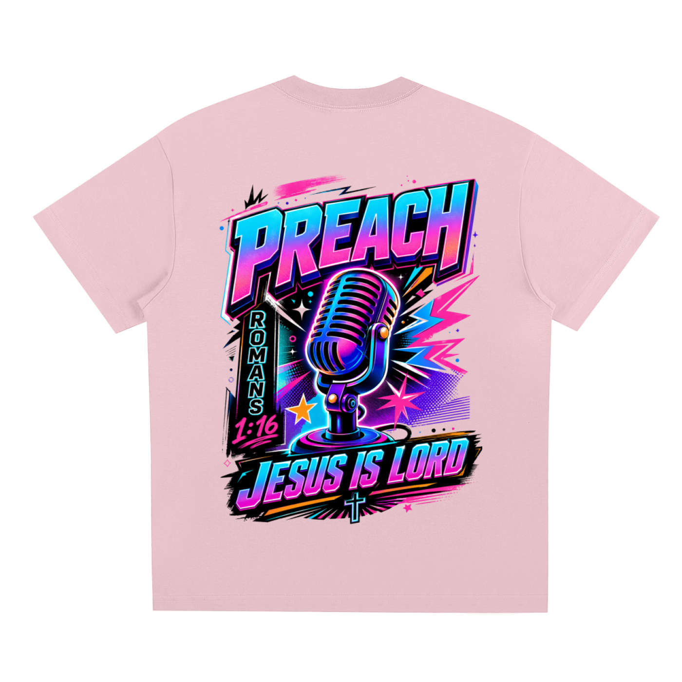 Jesus Highway to Heaven/Preach Sorona Quick-Dry Cooling T-Shirt