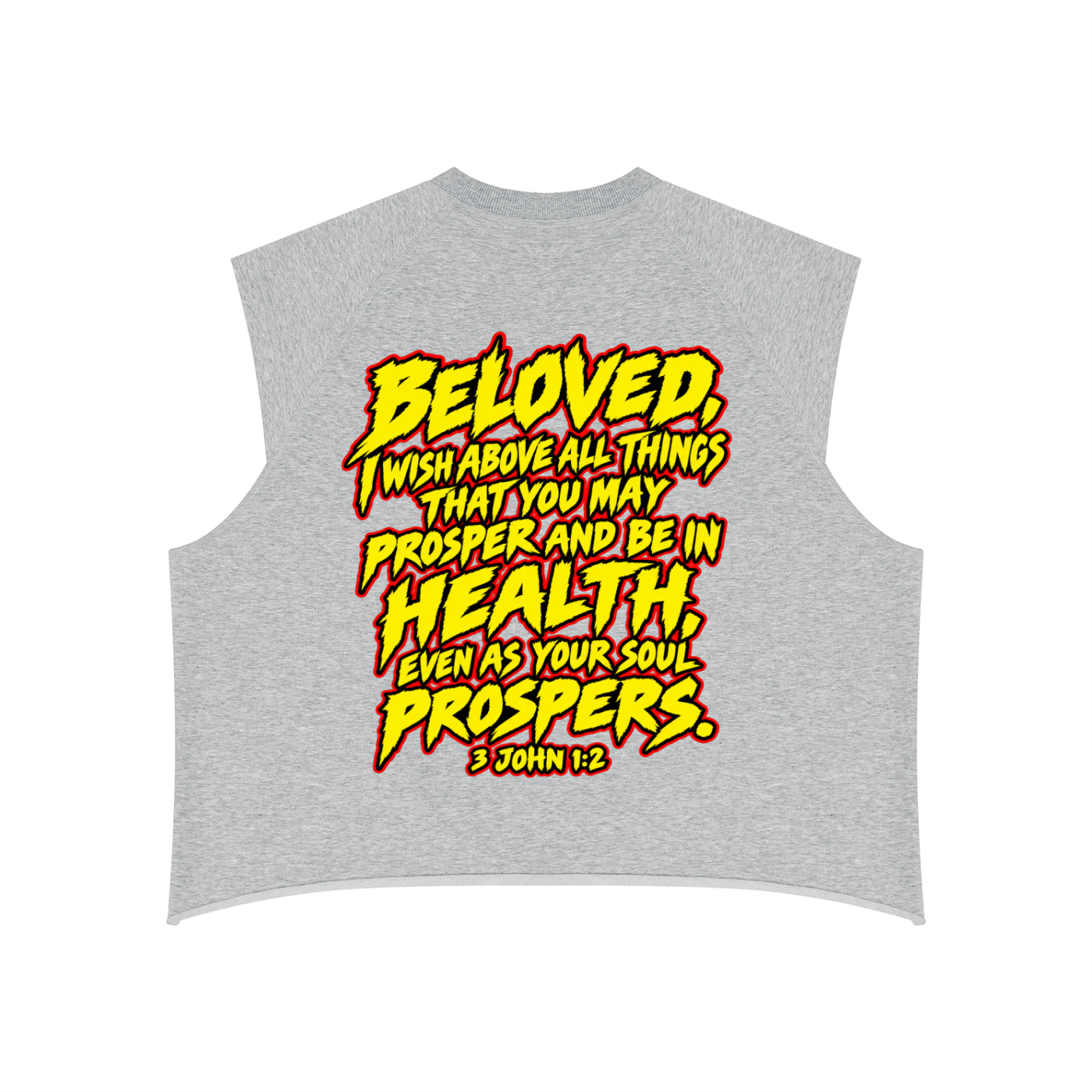 Jesus Saves Men’s Boxy Raw Hem Tank Top