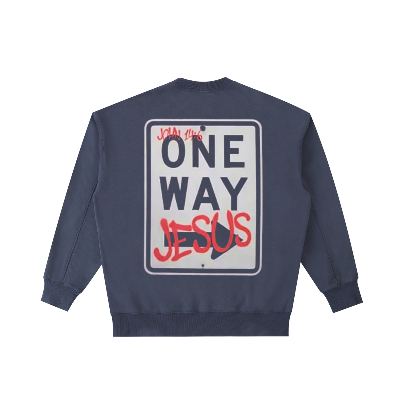 Luke 10:19 Vintage Washed Heavyweight Crewneck Sweatshirt