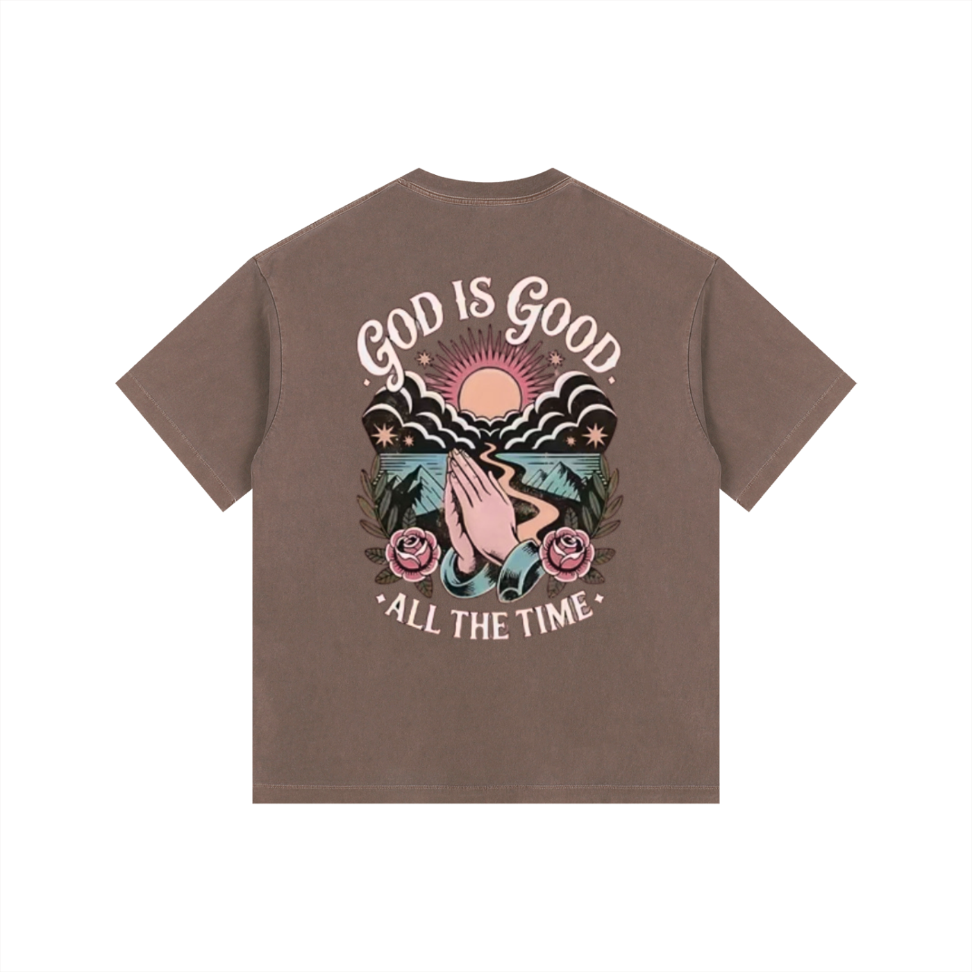 Child of God Vintage Washed Oversized Cotton T-Shirt