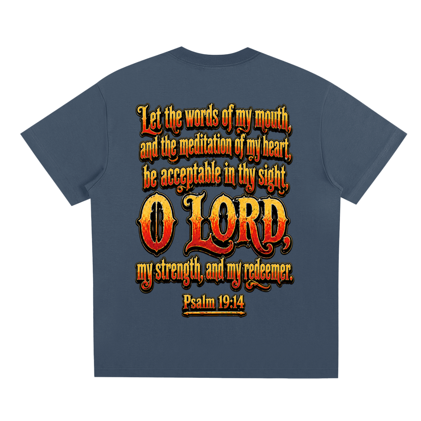 Psalm 19:14 Sorona Quick-Dry Cooling T-Shirt