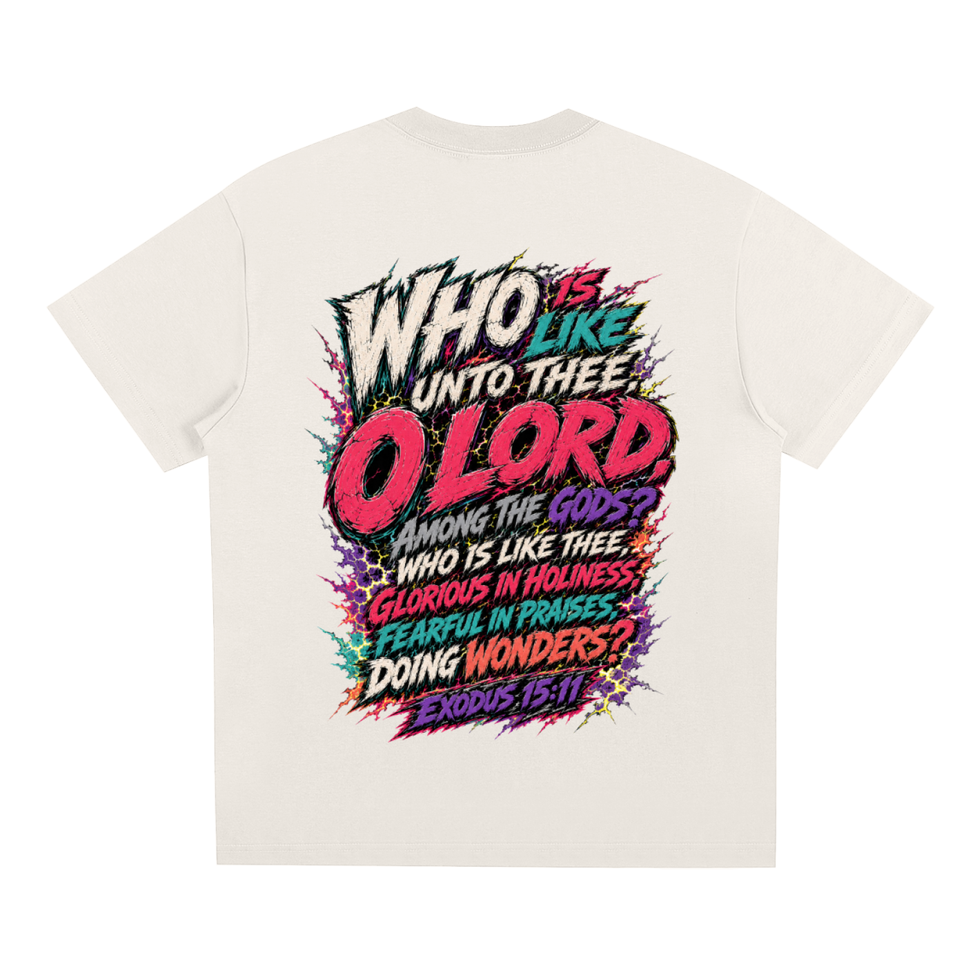 Exodus 15:11 Sorona Quick-Dry Cooling T-Shirt