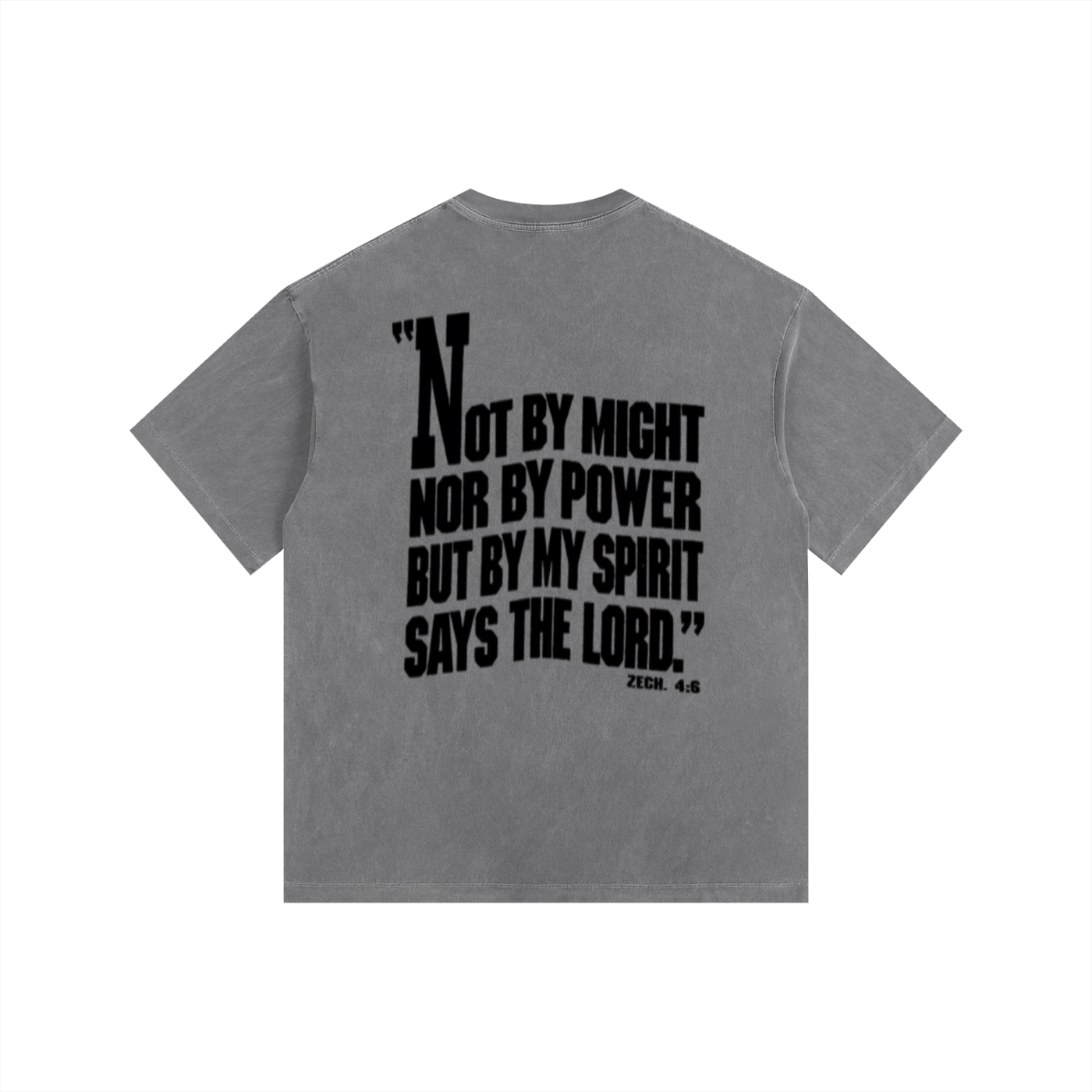 God's Gym Vintage Washed Oversized Cotton T-Shirt