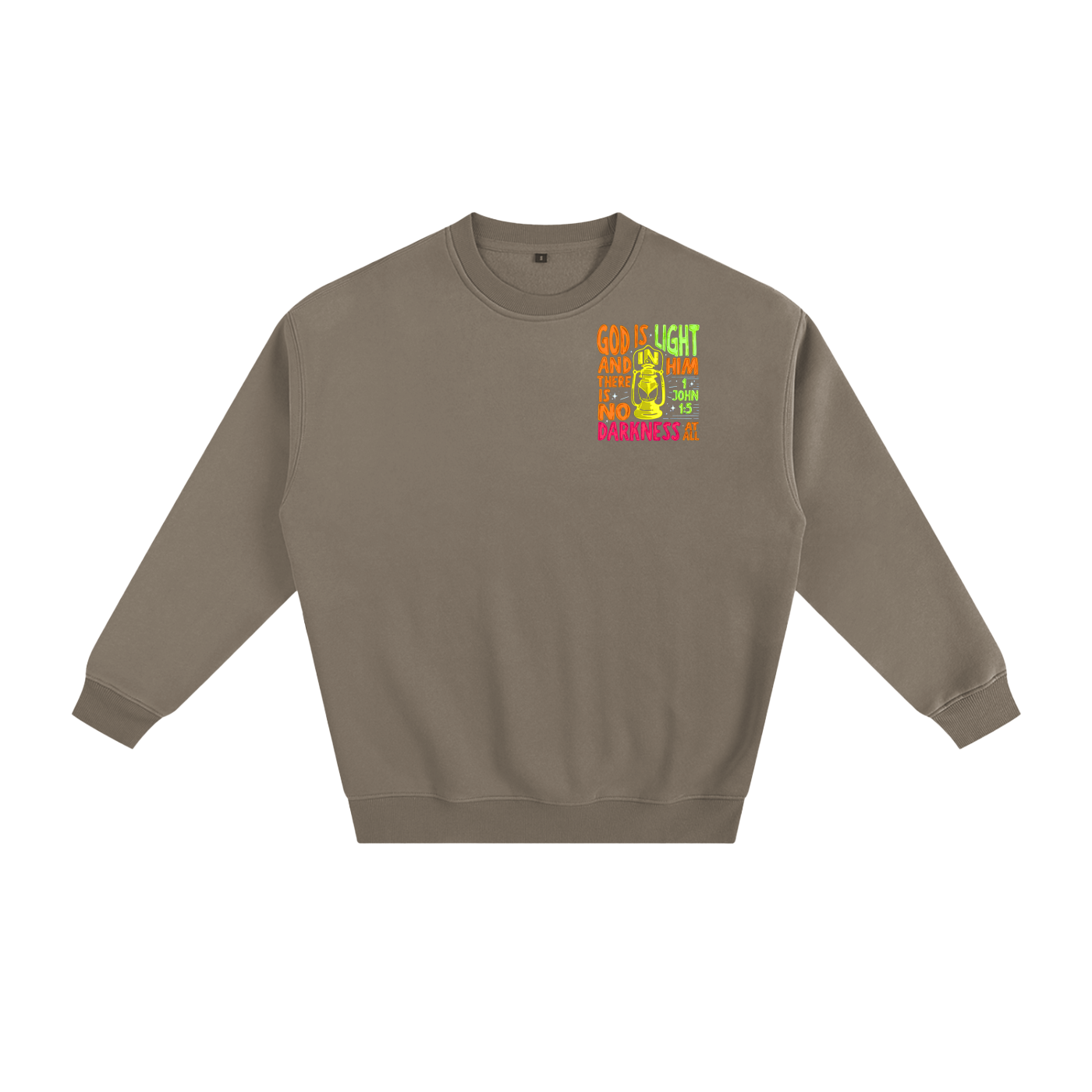 "God is Light" Fleeced Sweatshirt