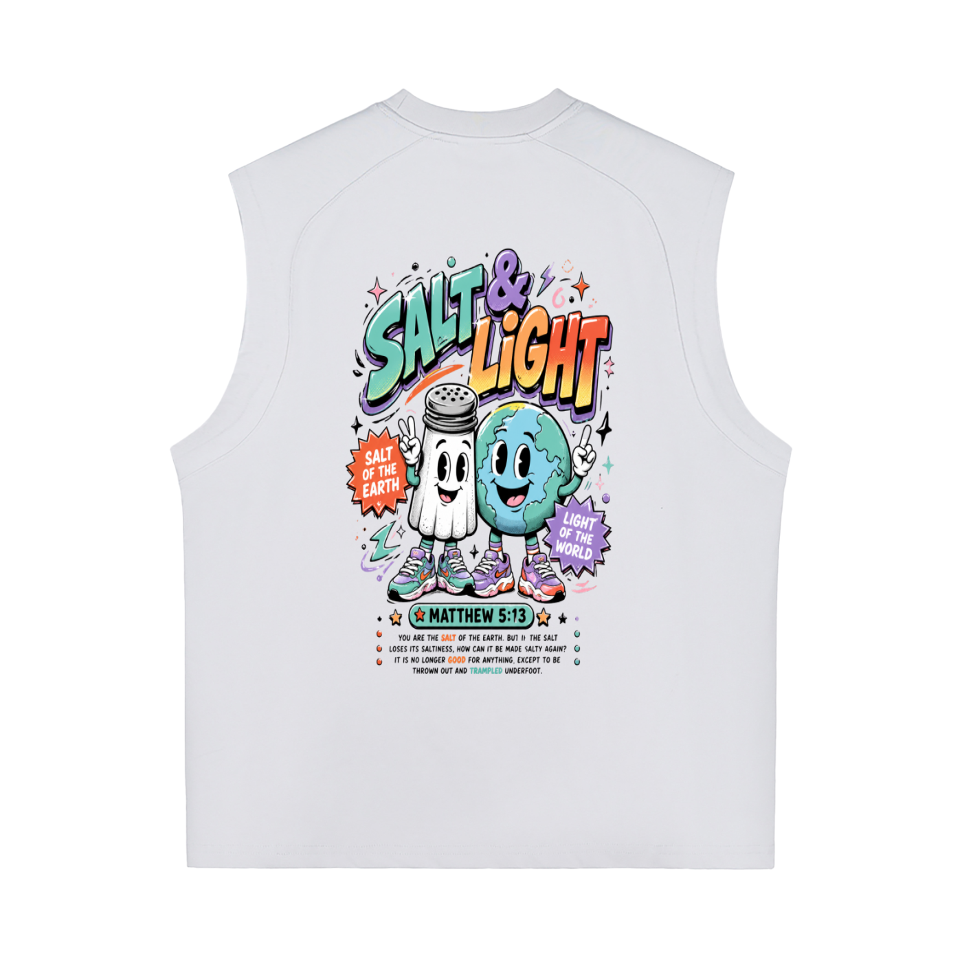 Jesus Died for You Sorona Quick-Dry Cooling Tank Top