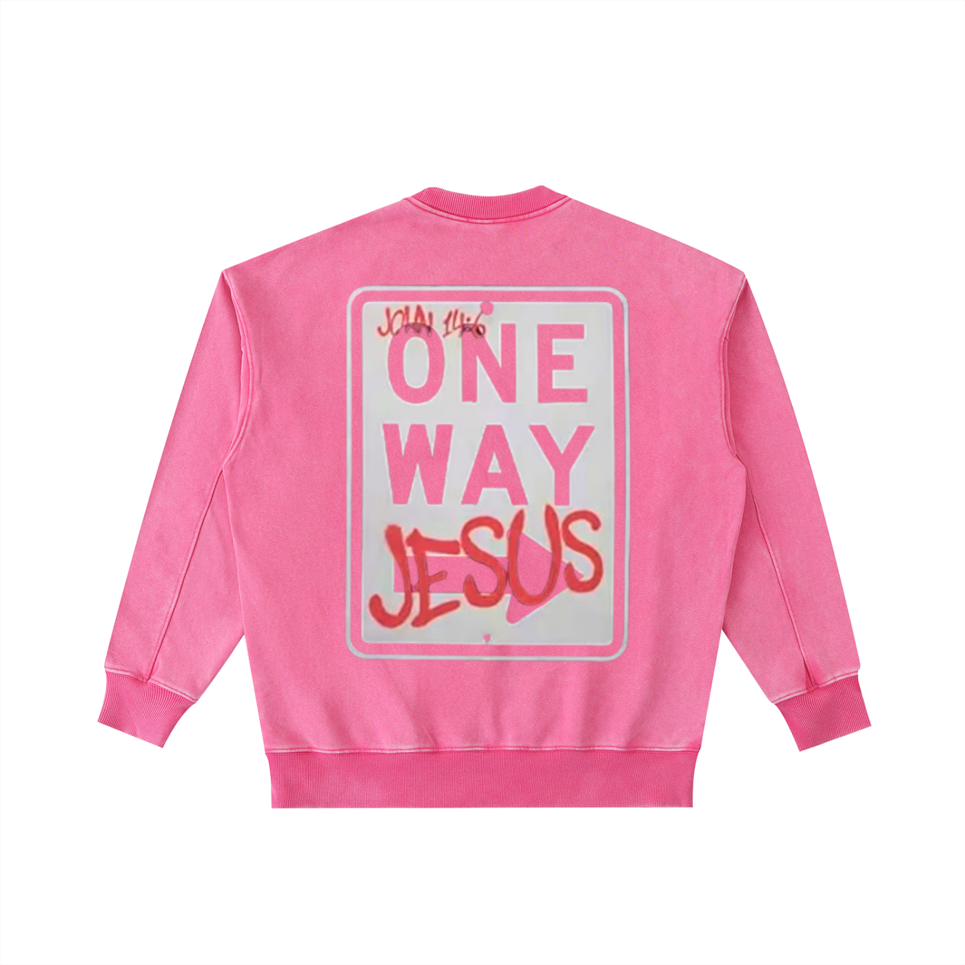 Luke 10:19 Vintage Washed Heavyweight Crewneck Sweatshirt