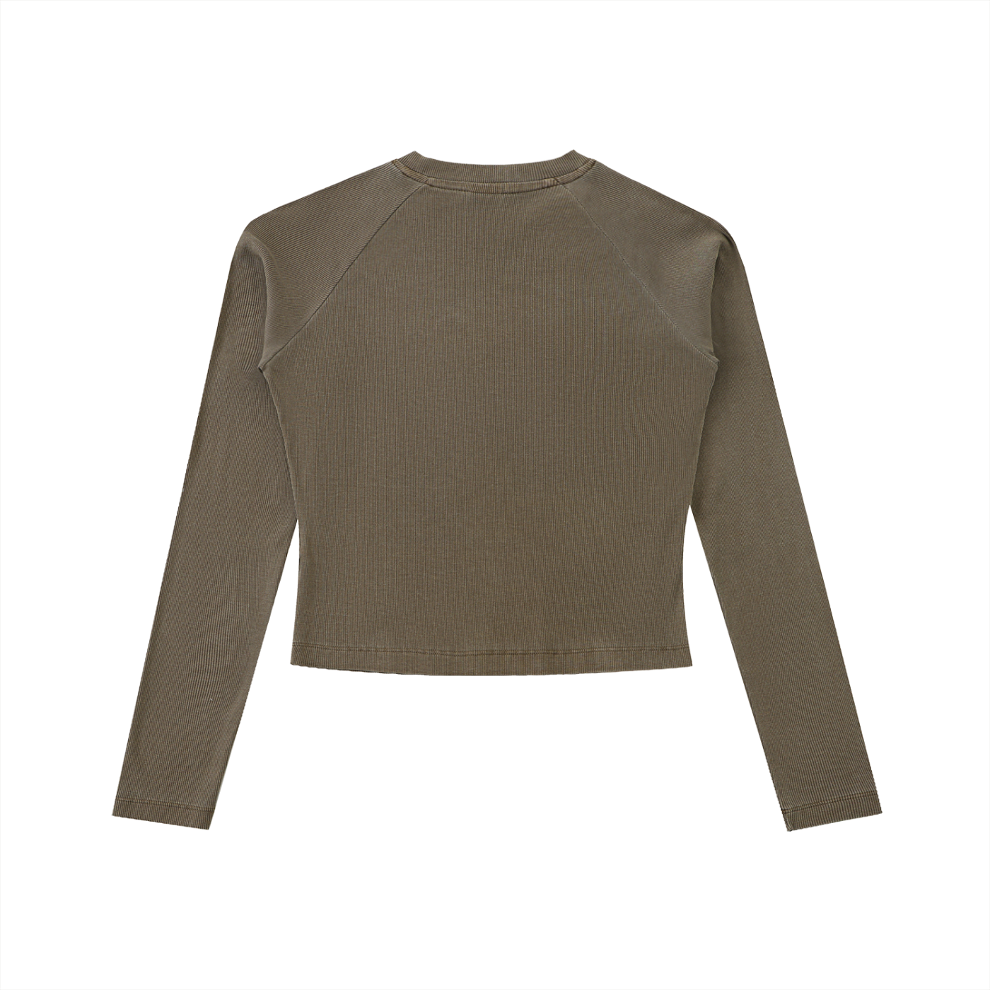 "Psalm 150:6" Women's Dyed Washed Raglan Long Sleeve Slim T-Shirt