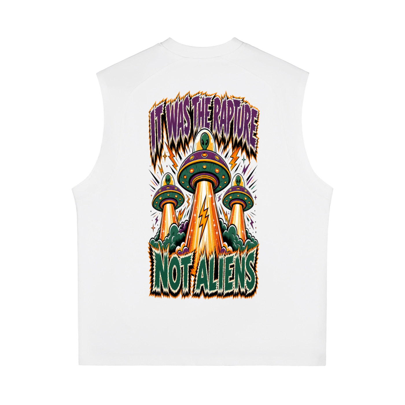 Will You Be Ready/Not Aliens Sorona Quick-Dry Cooling Tank Top