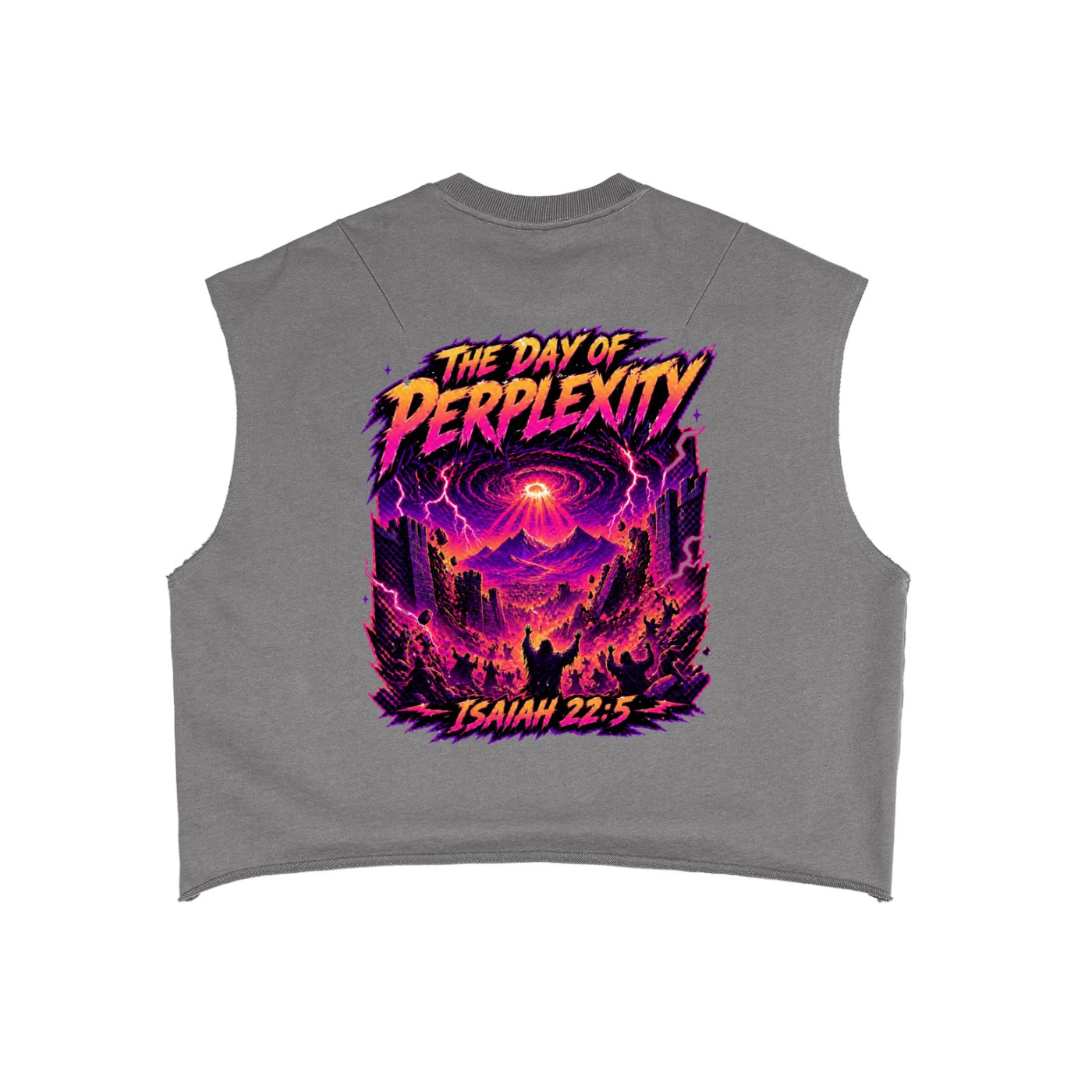 Isaiah 22:5 French Terry Boxy Tank Top