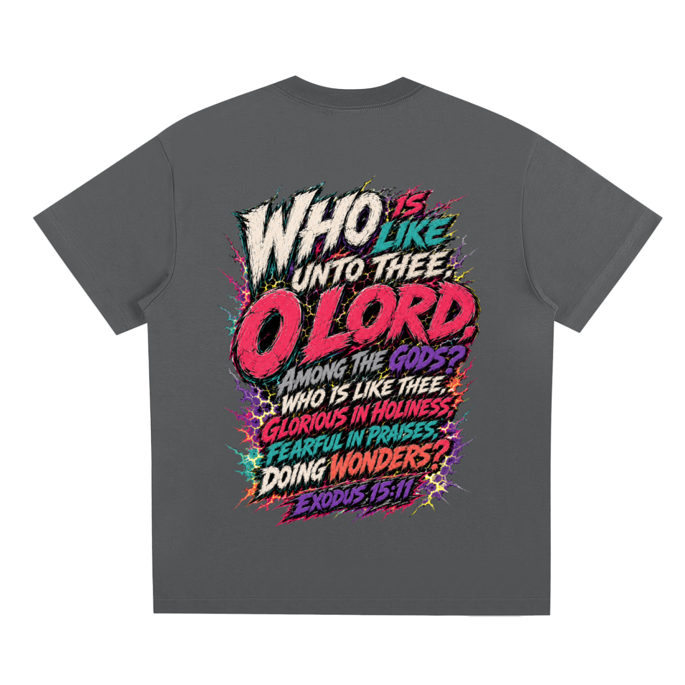 Exodus 15:11 Sorona Quick-Dry Cooling T-Shirt