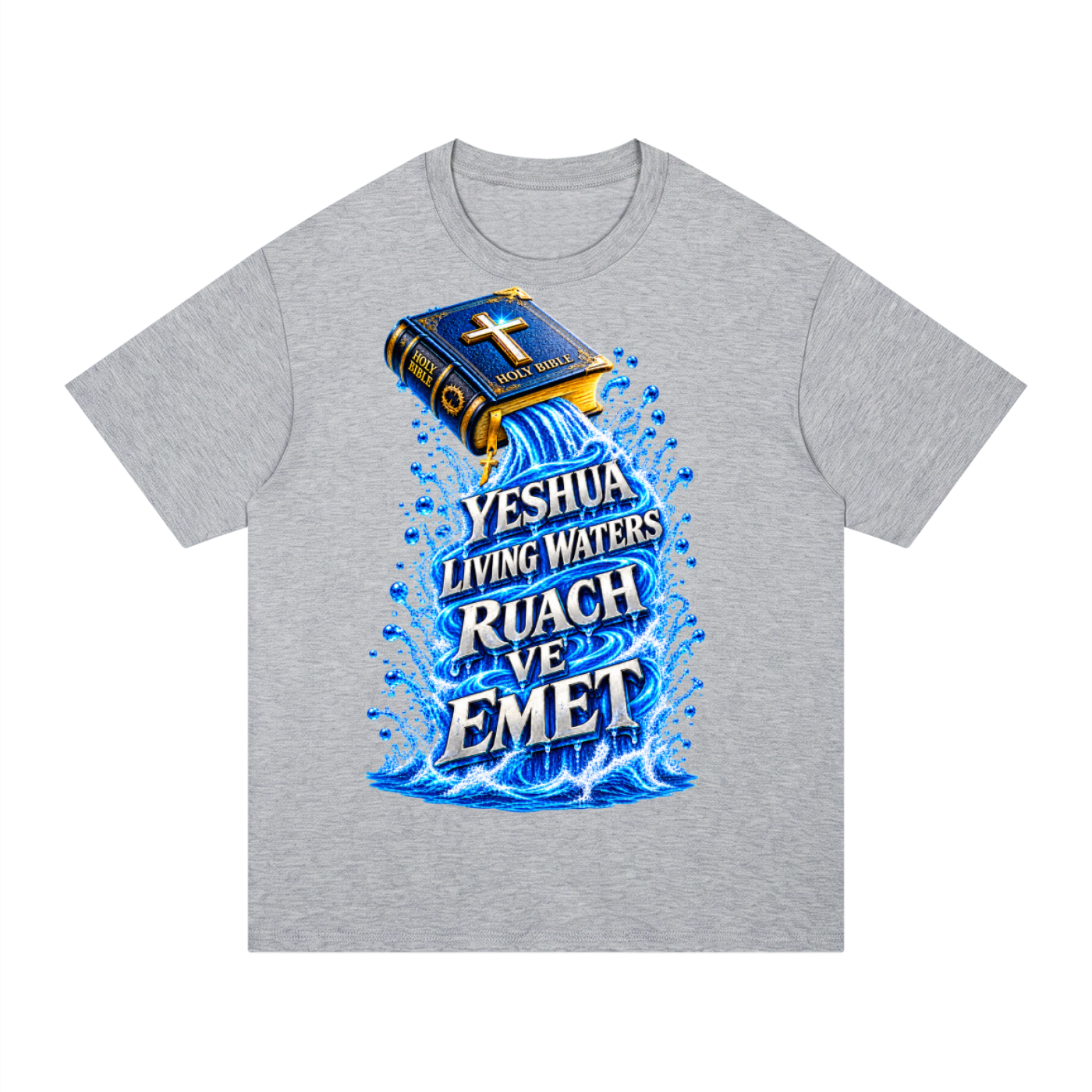 Yeshua, Ruach, Emet Unisex Regular Fit Cotton T-Shirt