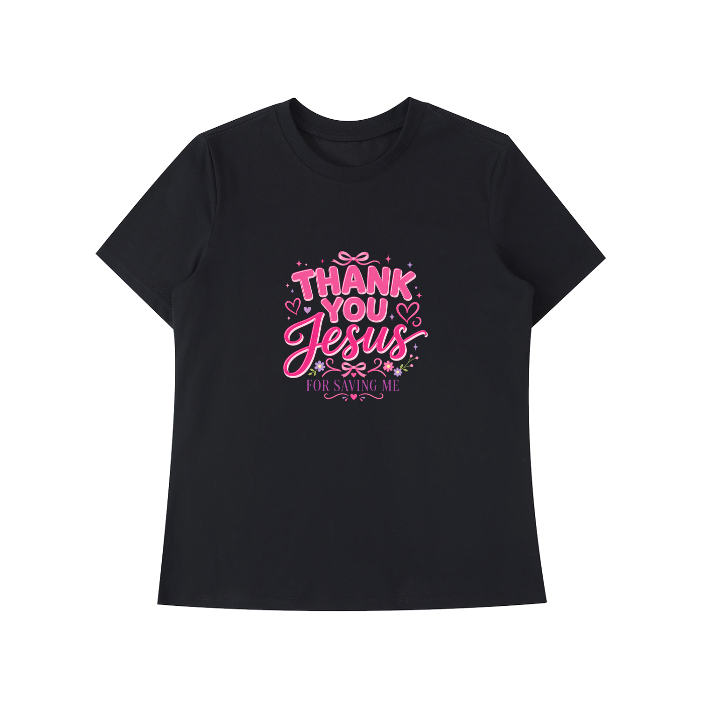 Thank You Jesus Essential Standard Shoulder T-Shirt