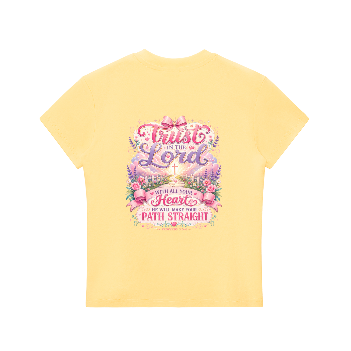 TITLWAYH Essential Bodycon Crewneck T-Shirt