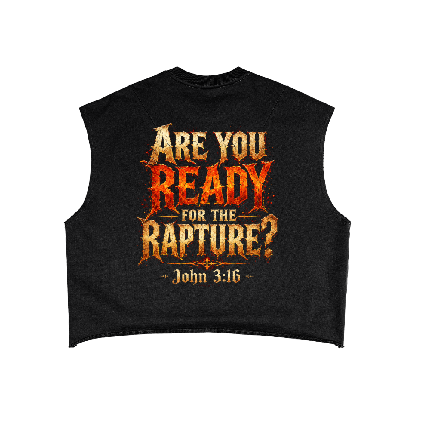 Caught up in the whirlwind French Terry Boxy Tank Top