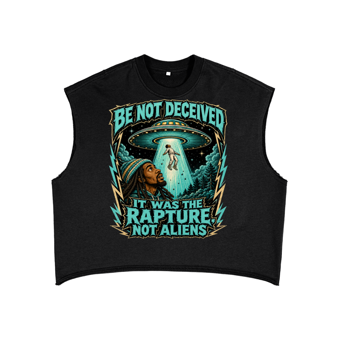 Be not deceived French Terry Boxy Tank Top