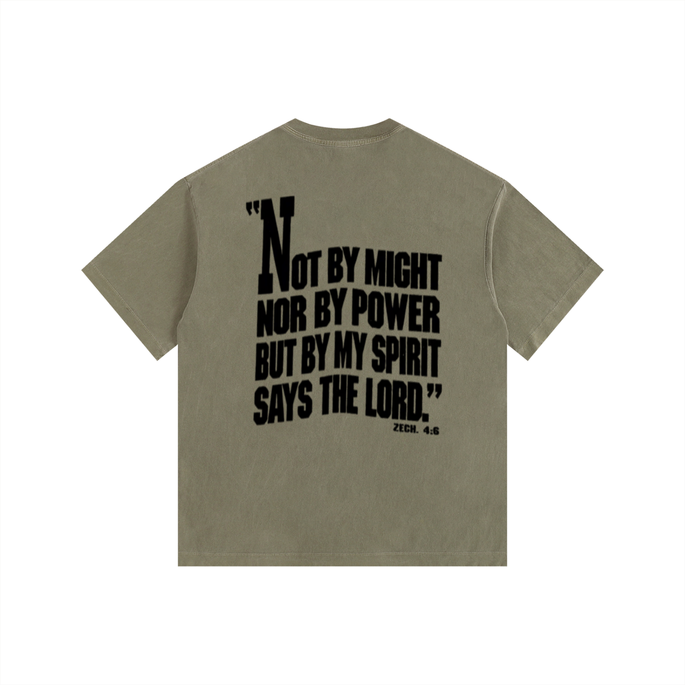 God's Gym Vintage Washed Oversized Cotton T-Shirt