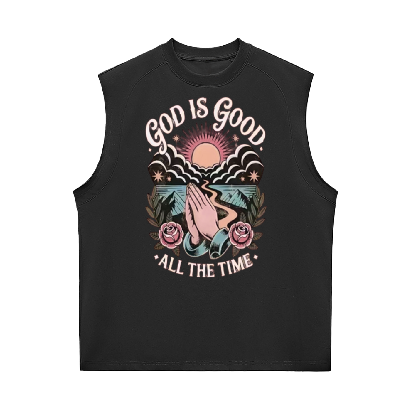 God is good Sorona Quick-Dry Cooling Tank Top