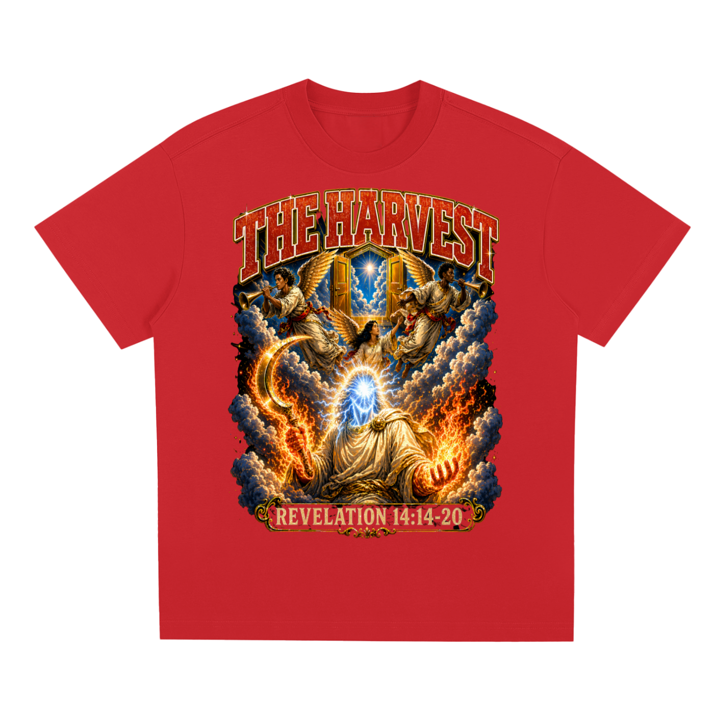 Revelation 14:14-20 Sorona Quick-Dry Cooling T-Shirt