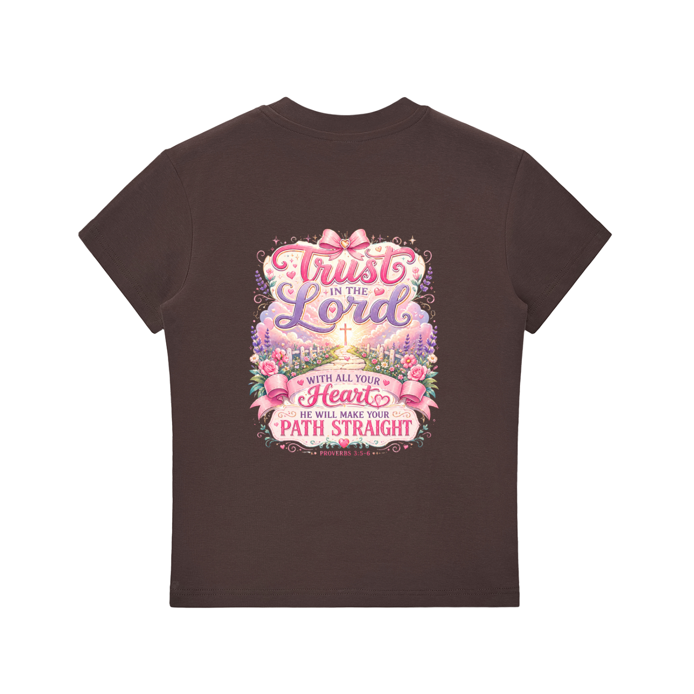 TITLWAYH Essential Bodycon Crewneck T-Shirt