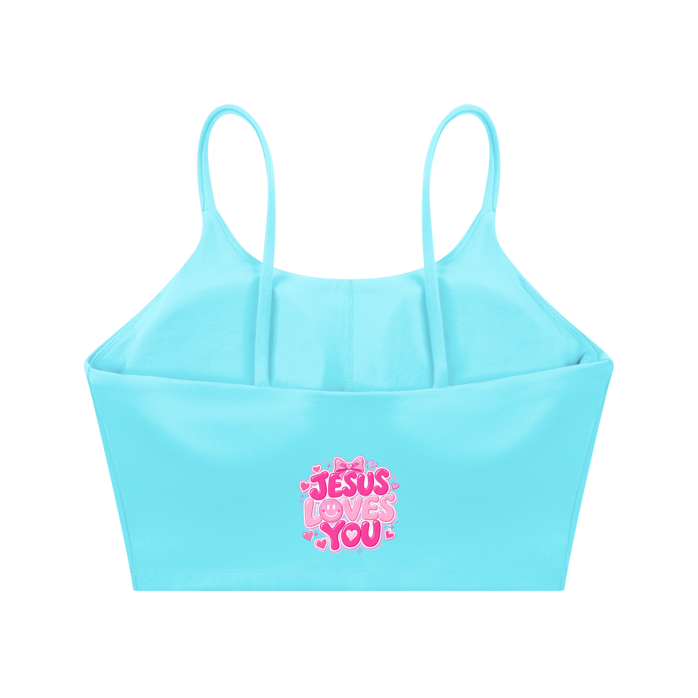 Thank you Spaghetti Strap Yoga Sports Bra