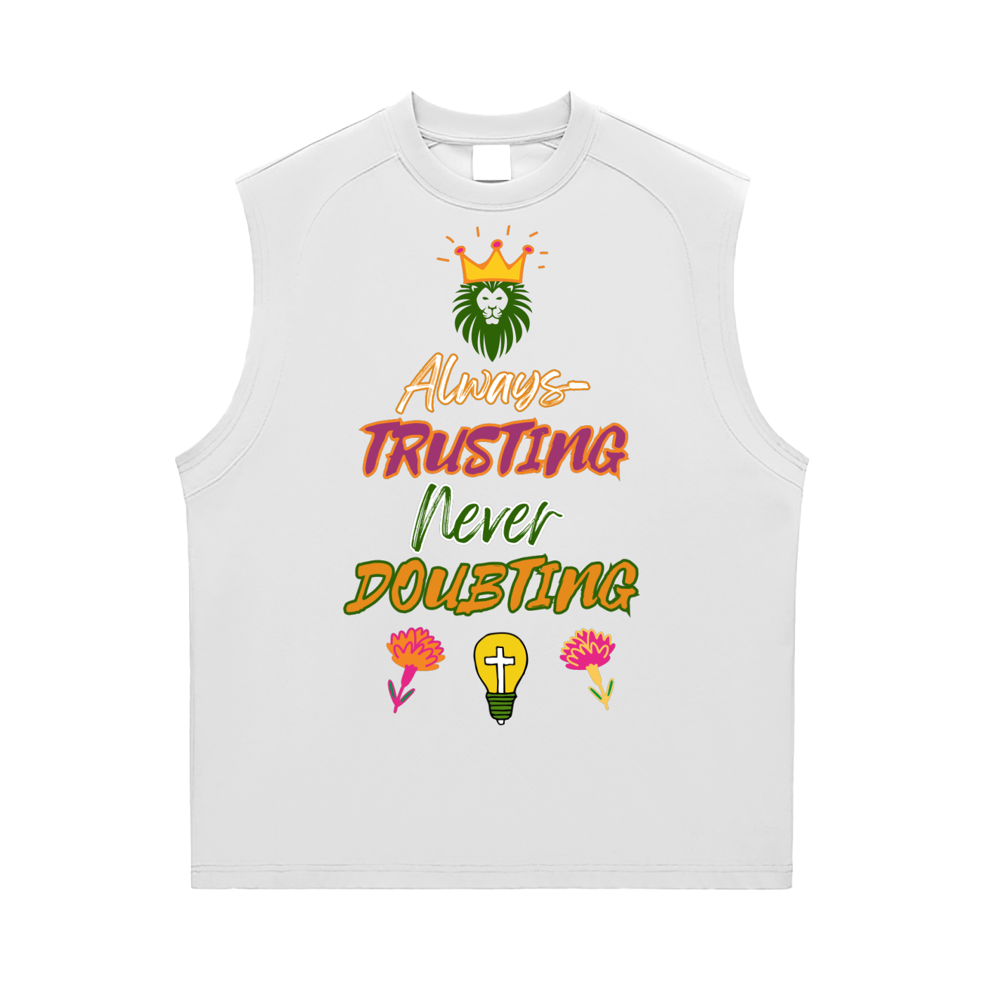 "Always Trusting" Sorona Quick-Dry Cooling Tank Top