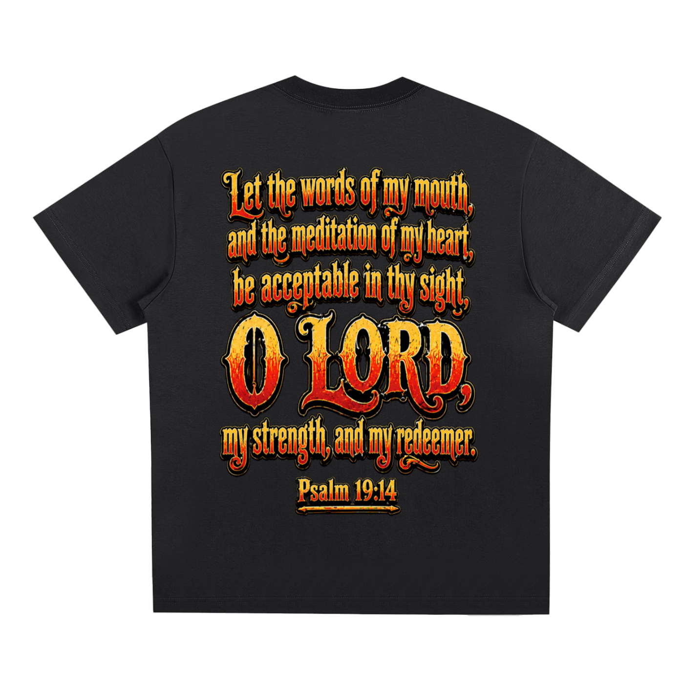 Psalm 19:14 Sorona Quick-Dry Cooling T-Shirt