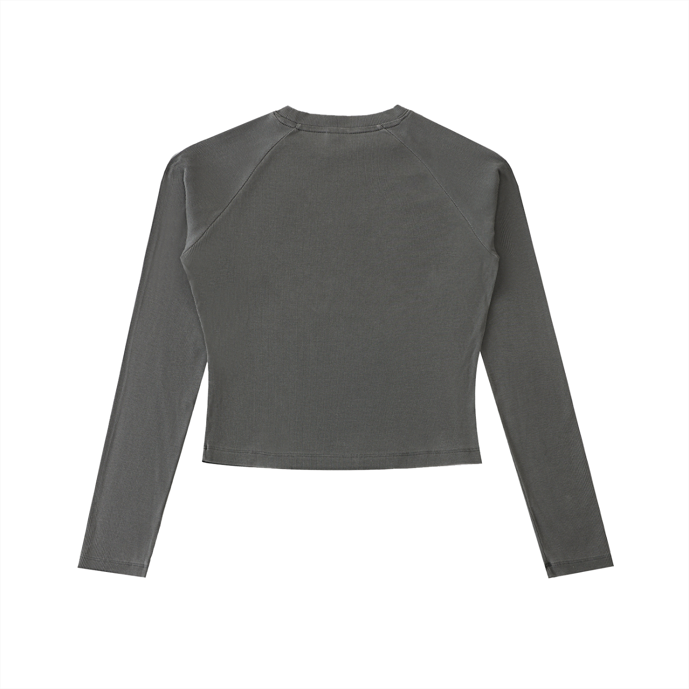 "Psalm 150:6" Women's Dyed Washed Raglan Long Sleeve Slim T-Shirt