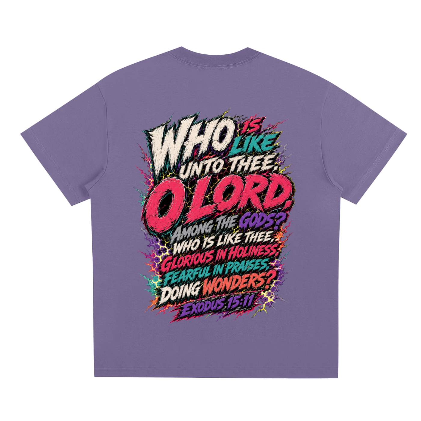 Exodus 15:11 Sorona Quick-Dry Cooling T-Shirt