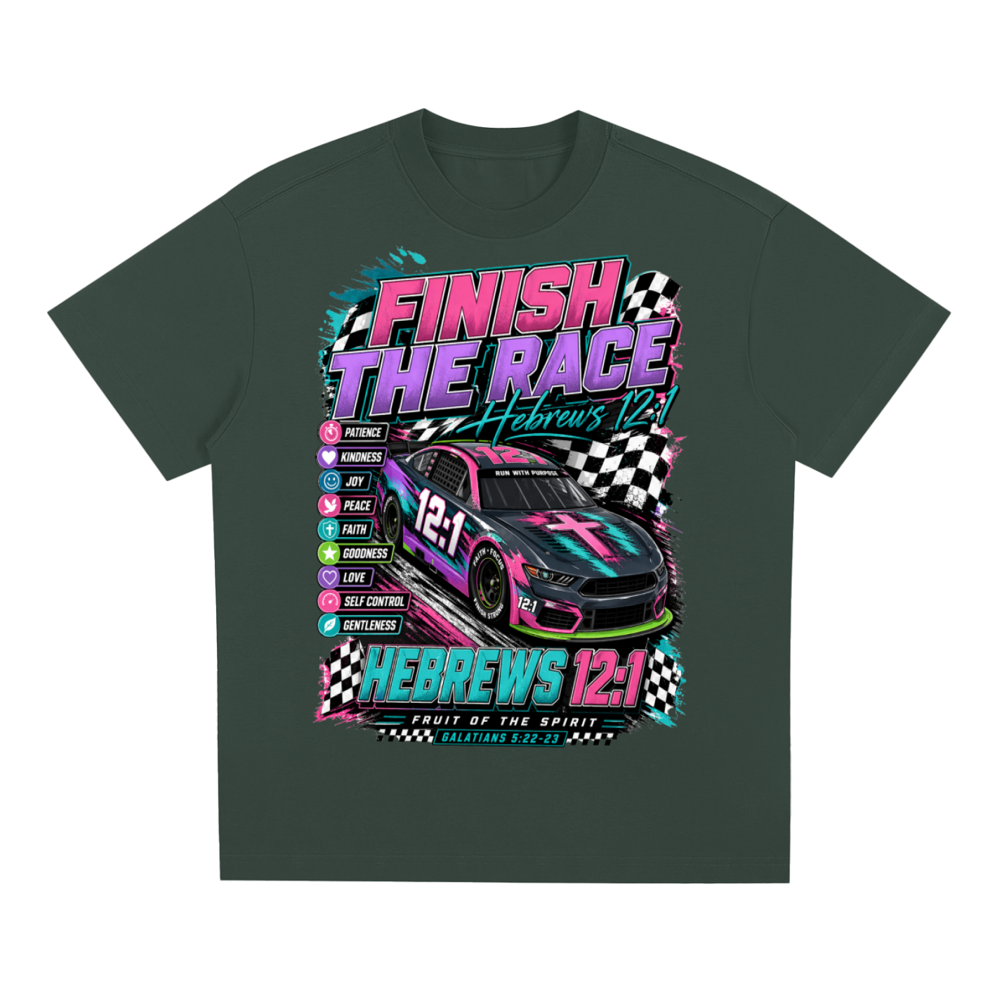Finish the Race Sorona Quick-Dry Cooling T-Shirt