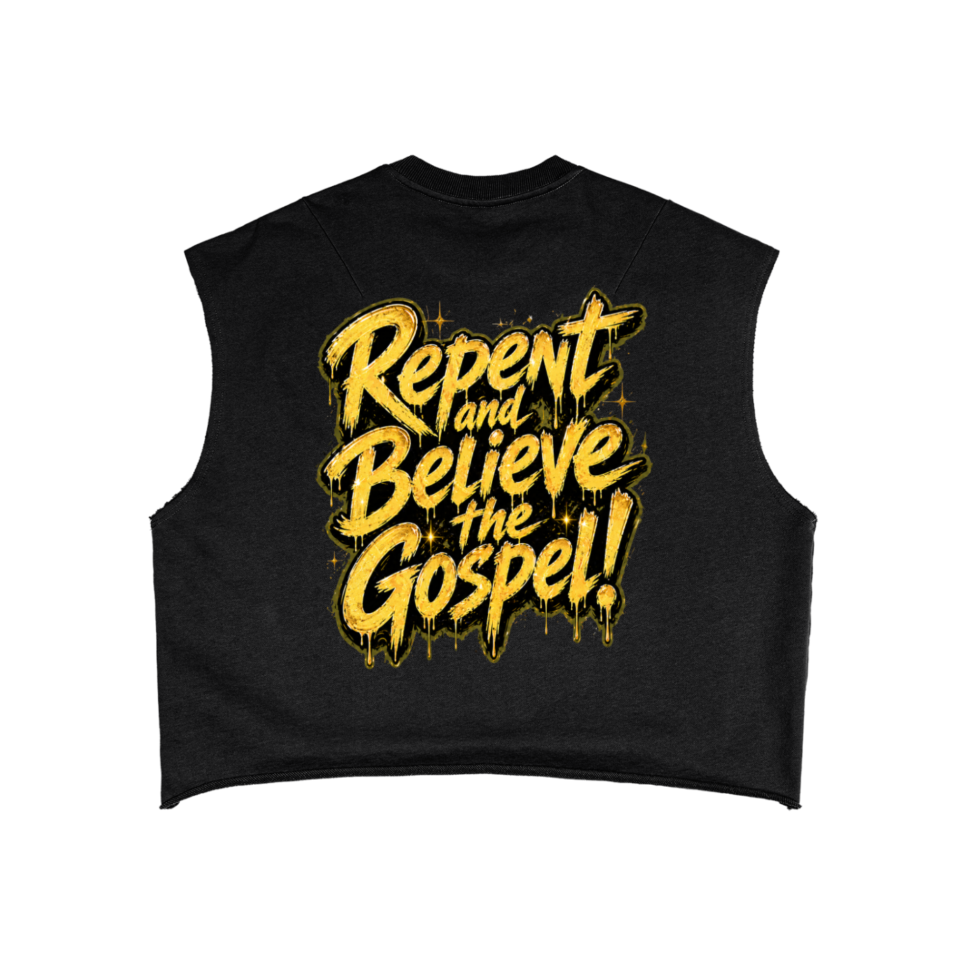 Oil for the Menorah French Terry Boxy Tank Top