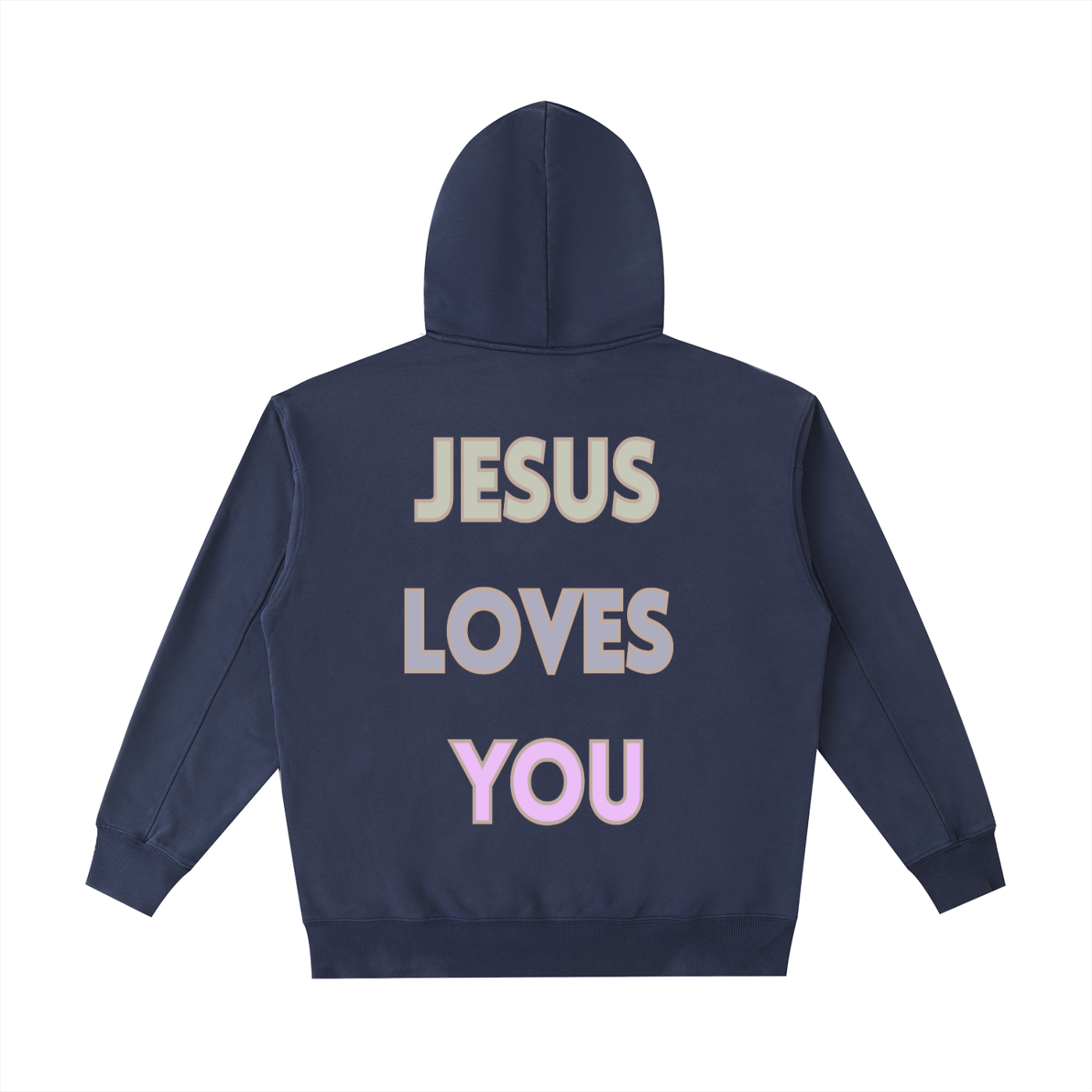Just Jesus Vintage Washed Heavyweight Hoodie